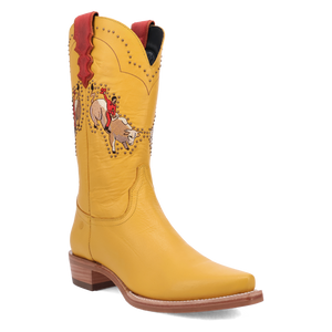 Buck Yeah Yellow Leather Boot (DS) DP
