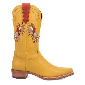 Buck Yeah Yellow Leather Boot (DS) DP