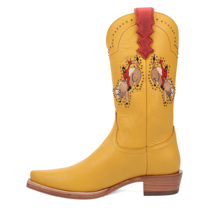 Buck Yeah Yellow Leather Boot (DS) DP