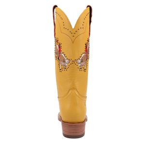 Buck Yeah Yellow Leather Boot (DS) DP