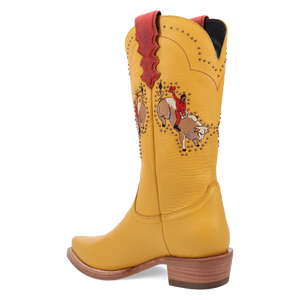 Buck Yeah Yellow Leather Boot (DS) DP