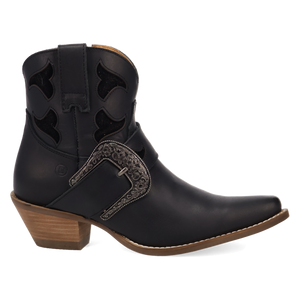 Saddle Up Black Leather Boot (DS) DP