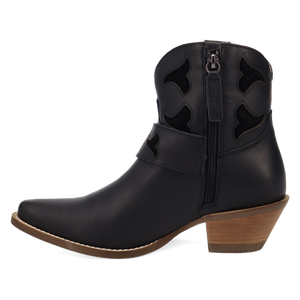 Saddle Up Black Leather Boot (DS) DP