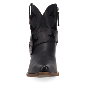 Saddle Up Black Leather Boot (DS) DP