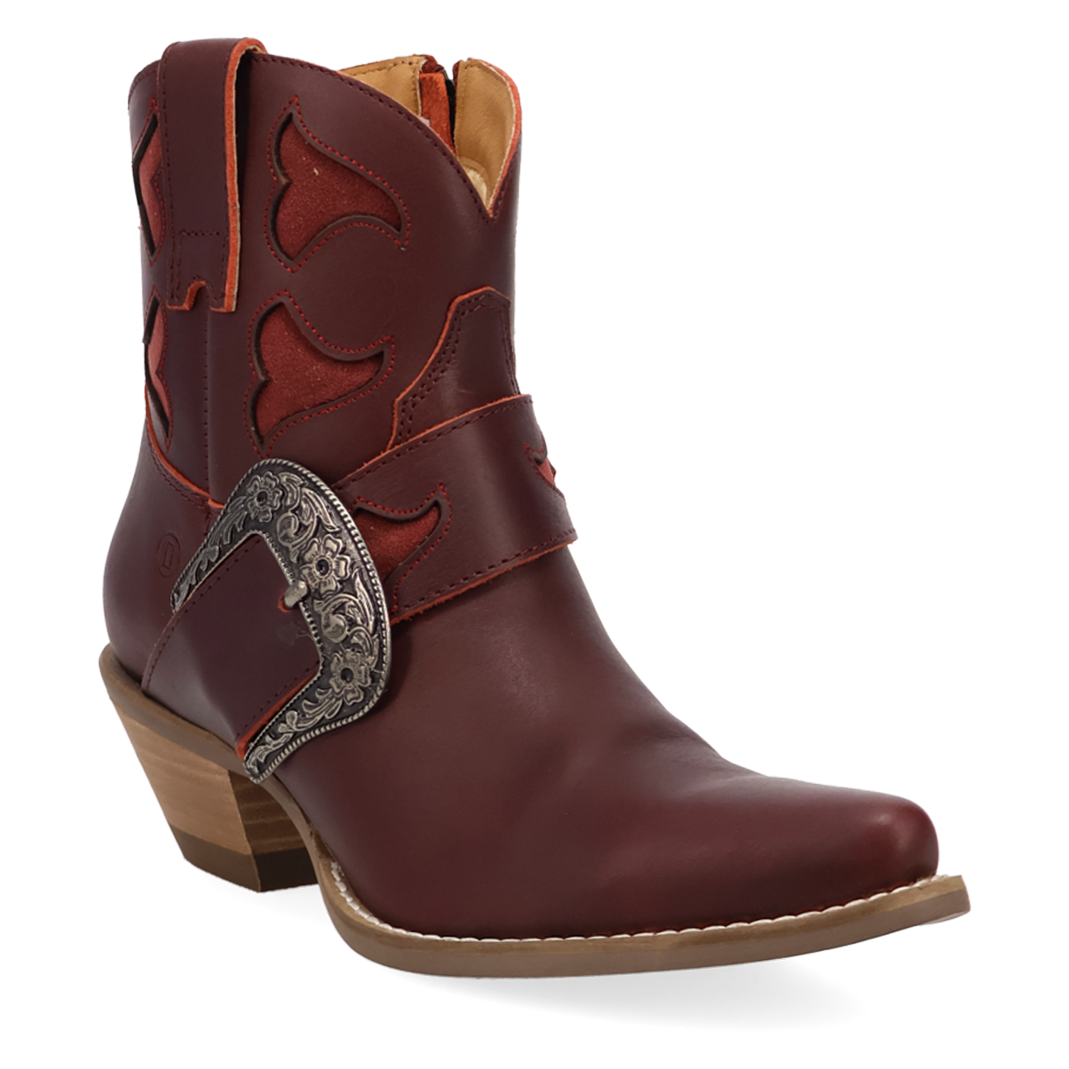 Saddle Up Burgundy Leather Boot (DS) DP