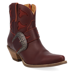 Saddle Up Burgundy Leather Boot (DS) DP