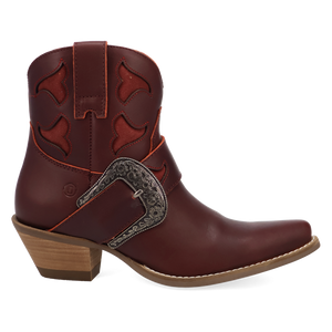 Saddle Up Burgundy Leather Boot (DS) DP
