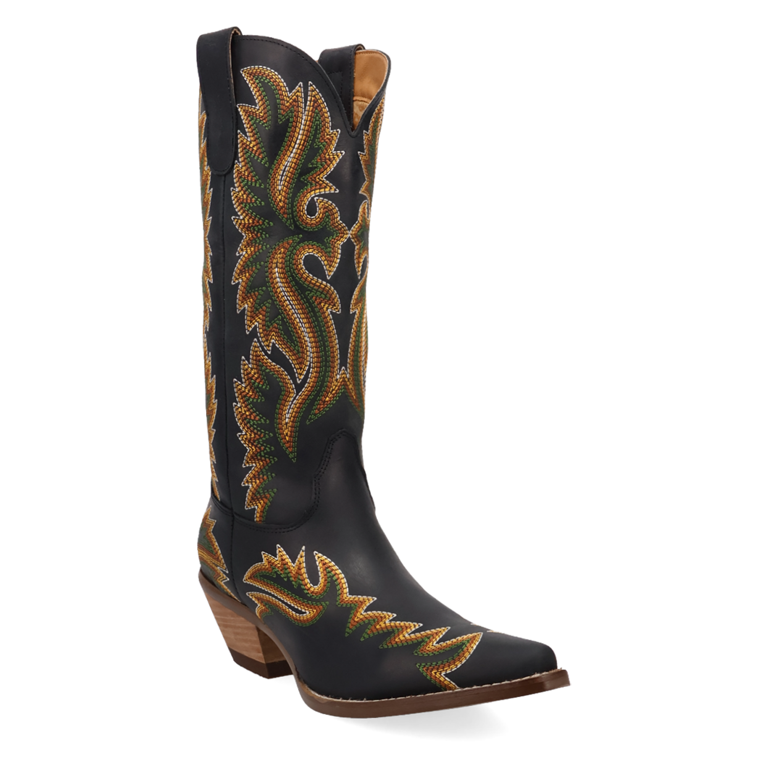 Lantana Black Leather Boots (DS)