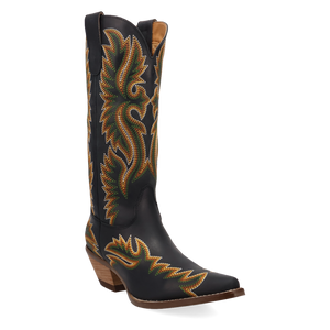 Lantana Black Leather Boots (DS)