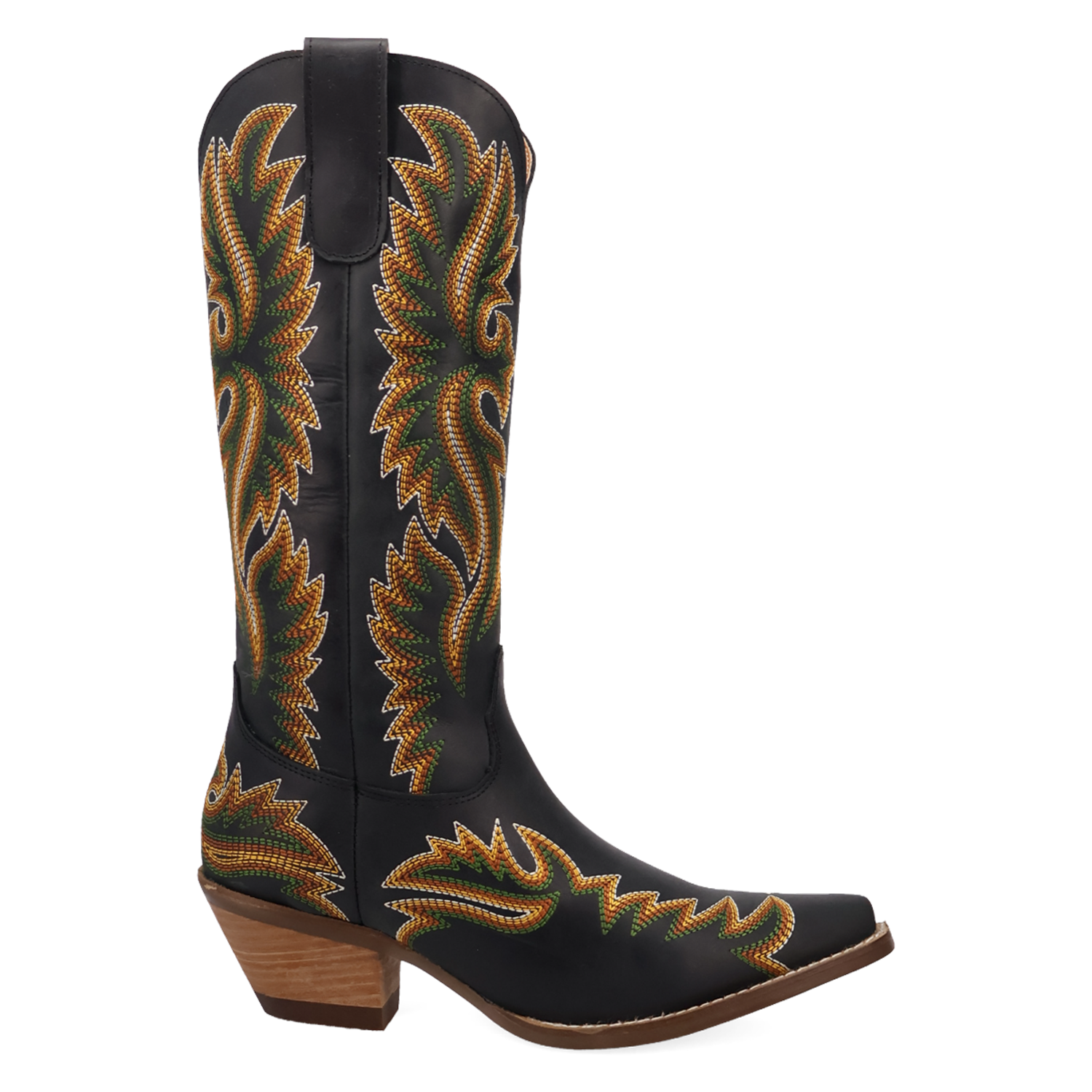Lantana Black Leather Boots (DS)