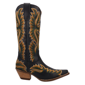 Lantana Black Leather Boots (DS)