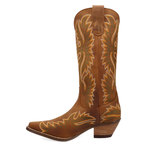 Lantana Brown Leather Boots (DS)