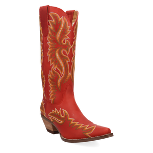 Lantana Red Leather Boots (DS)