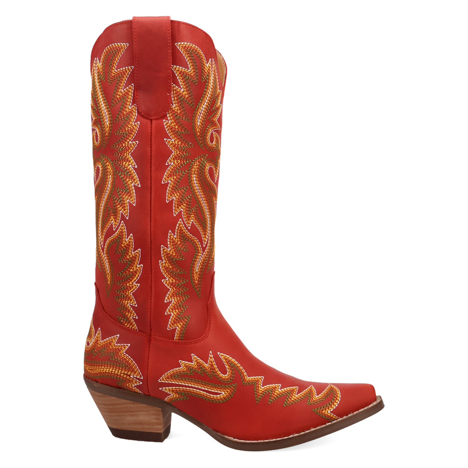 Lantana Red Leather Boots (DS)
