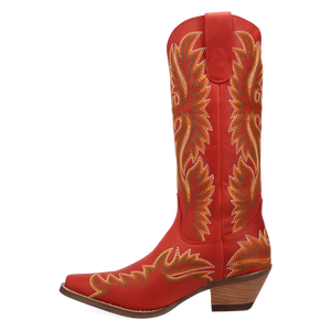 Lantana Red Leather Boots (DS)