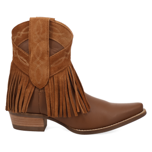 Last Ride Camel Leather Bootie (DS) DP