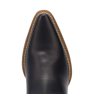 Last Ride Black Leather Bootie (DS) DP