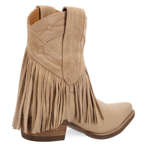 Last Ride Sand Leather Bootie (DS) DP