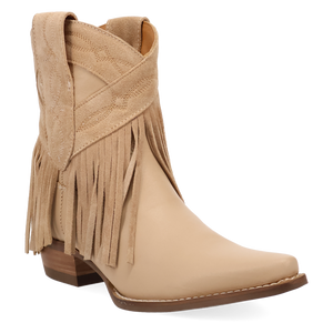 Last Ride Sand Leather Bootie (DS) DP