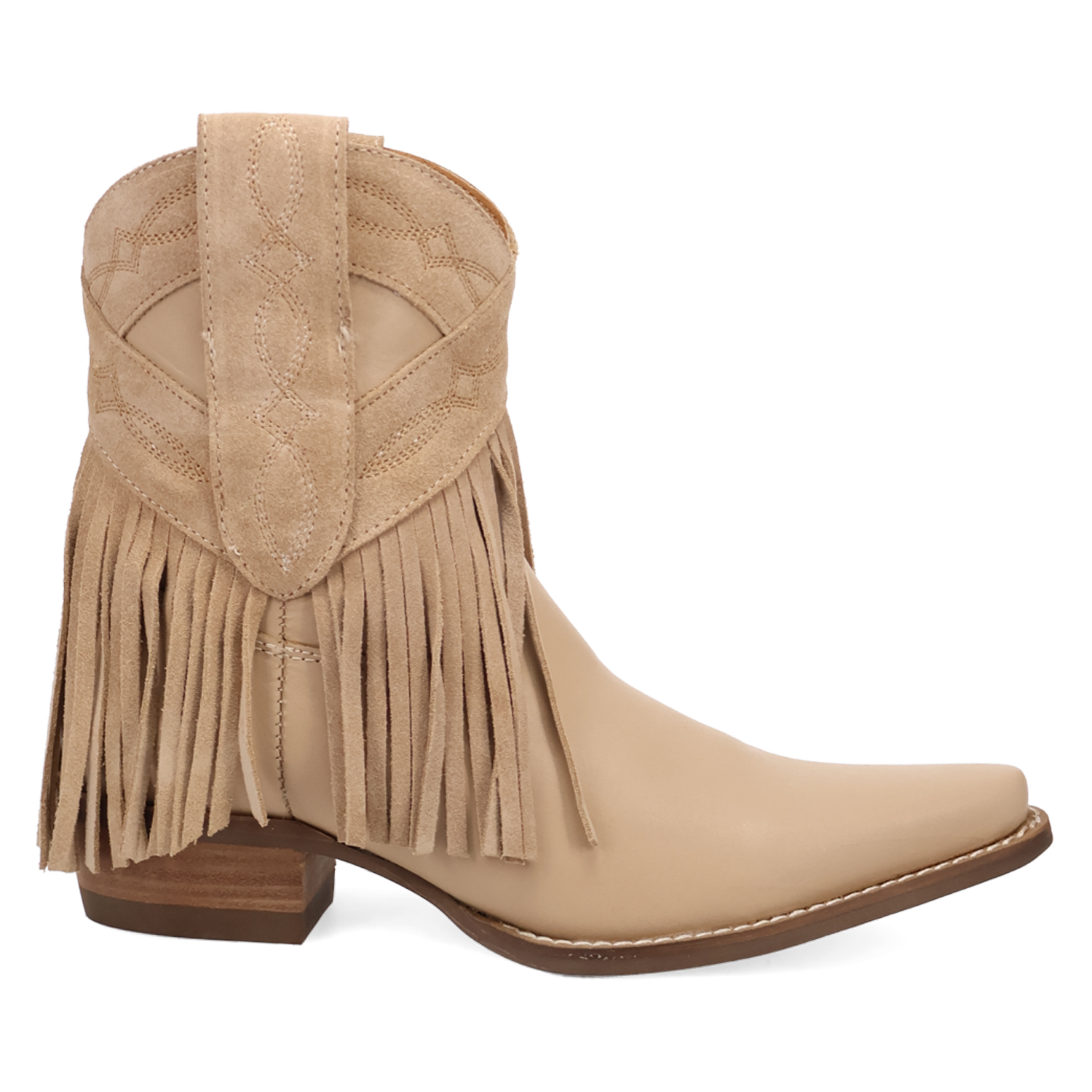 Last Ride Sand Leather Bootie (DS) DP