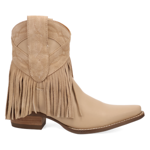 Last Ride Sand Leather Bootie (DS) DP