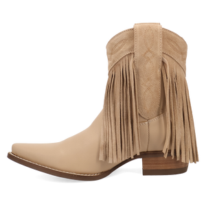 Last Ride Sand Leather Bootie (DS) DP