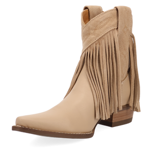 Last Ride Sand Leather Bootie (DS) DP