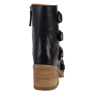 Topanga Black Leather Boot (DS) DP