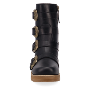 Topanga Black Leather Boot (DS) DP