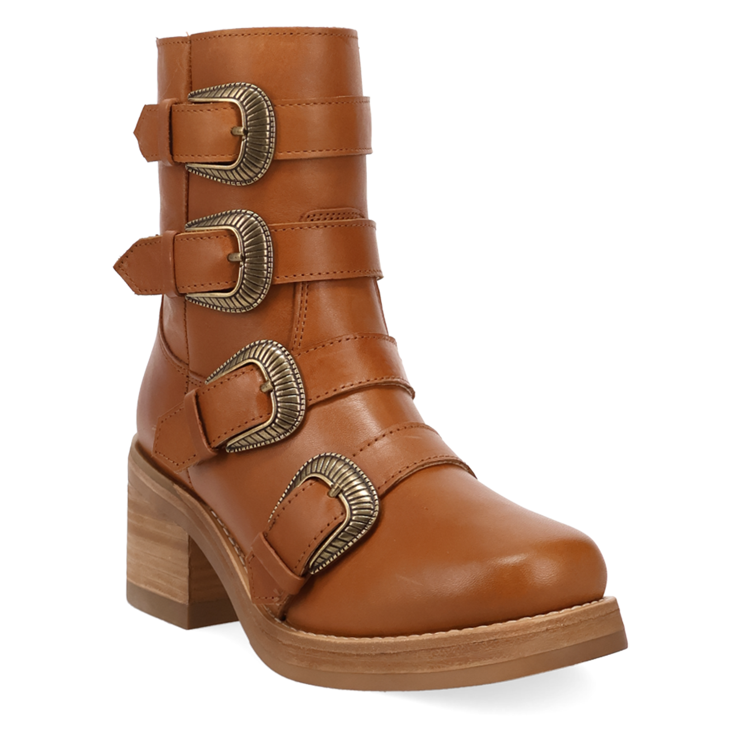 Topanga Tan Leather Boot (DS) DP