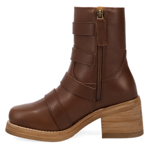 Topanga Brown Leather Boot (DS) DP