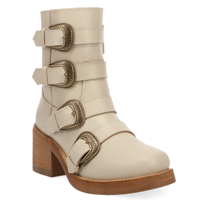 Topanga Cream Leather Boot (DS) DP