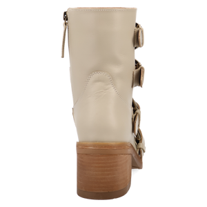 Topanga Cream Leather Boot (DS) DP