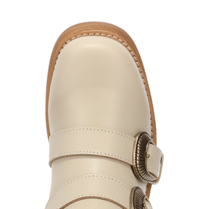 Topanga Cream Leather Boot (DS) DP