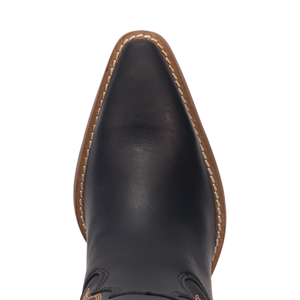 Miss Daisy Black Leather Boots (DS)