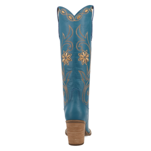 Miss Daisy Blue Leather Boots (DS)
