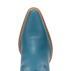 Miss Daisy Blue Leather Boots (DS)