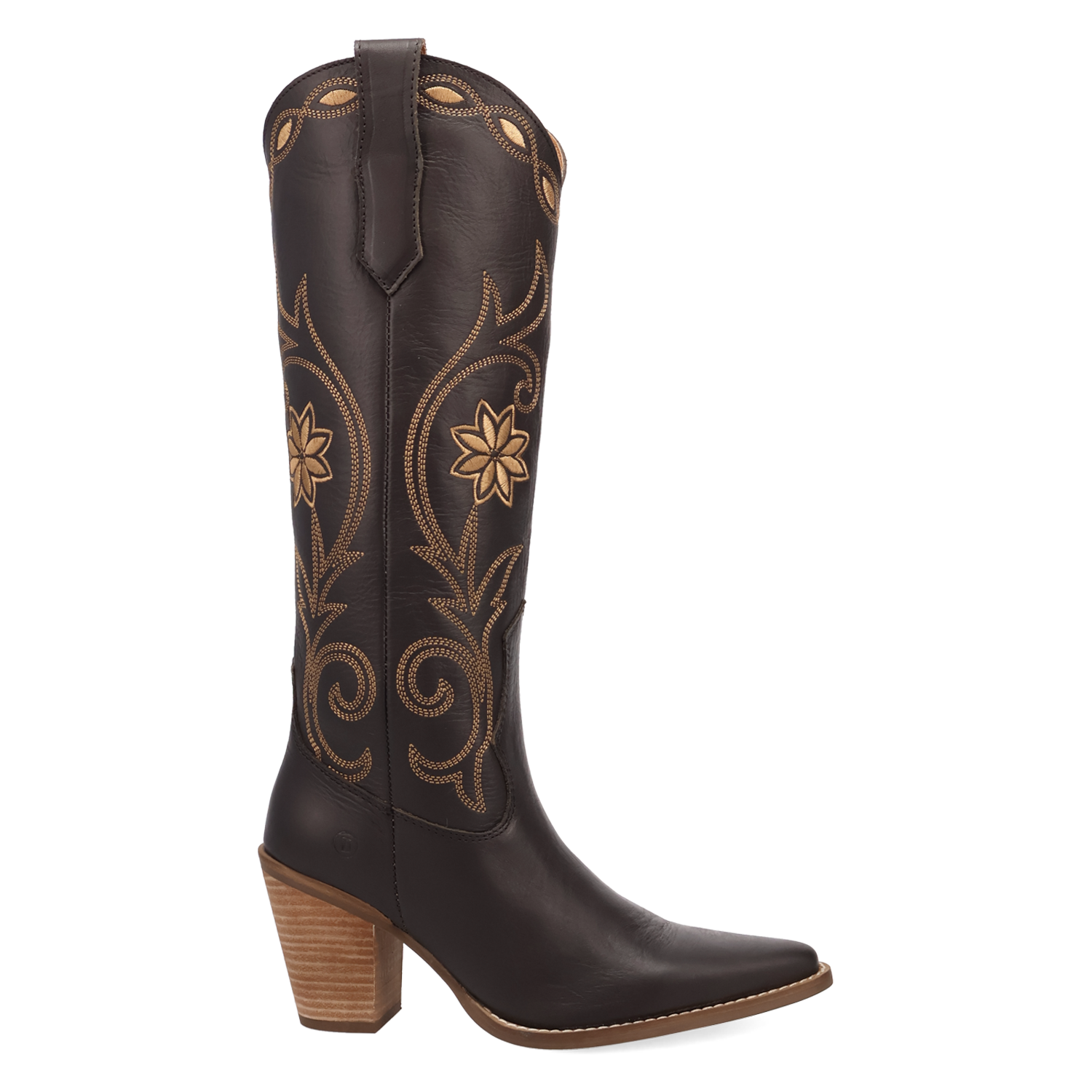 Miss Daisy Brown Leather Boots (DS)