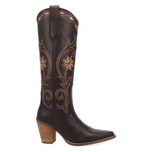 Miss Daisy Brown Leather Boots (DS)