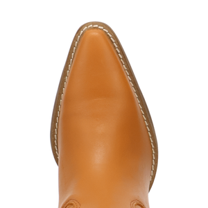 Miss Daisy Orange Leather Boots (DS)