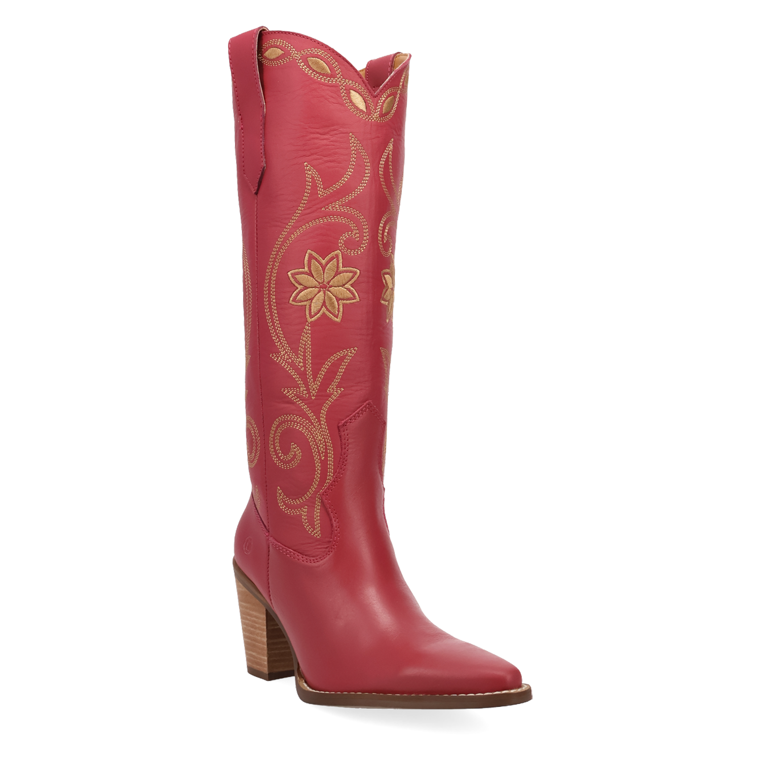 Miss Daisy Pink Leather Boots (DS)
