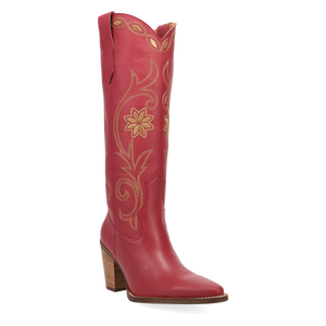 Miss Daisy Pink Leather Boots (DS)