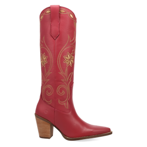 Miss Daisy Pink Leather Boots (DS)