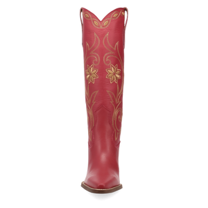 Miss Daisy Pink Leather Boots (DS)