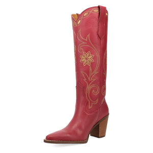 Miss Daisy Pink Leather Boots (DS)