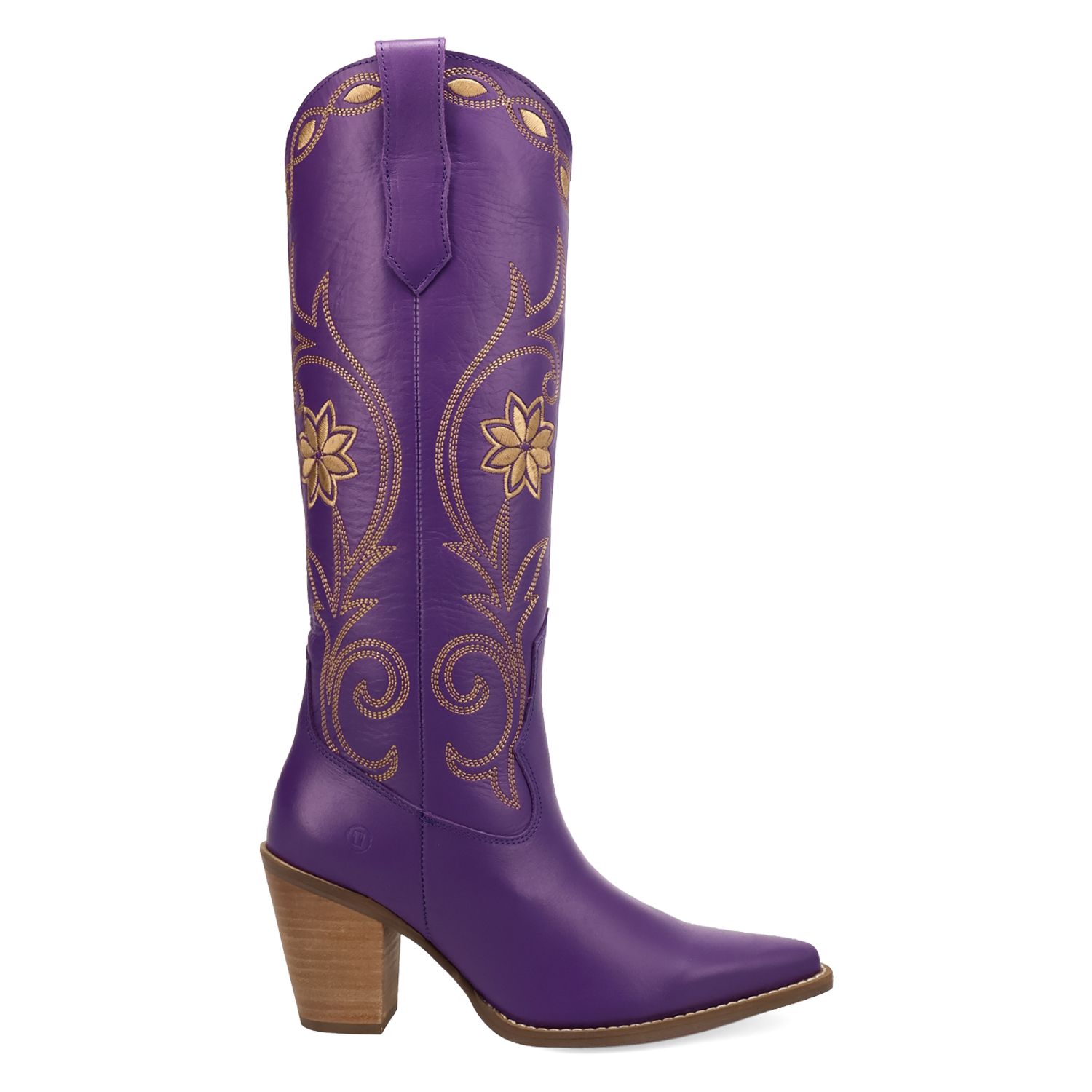 Miss Daisy Purple Leather Boots (DS)