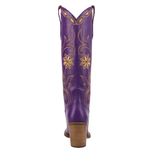 Miss Daisy Purple Leather Boots (DS)
