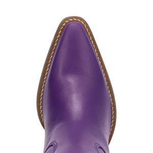 Miss Daisy Purple Leather Boots (DS)