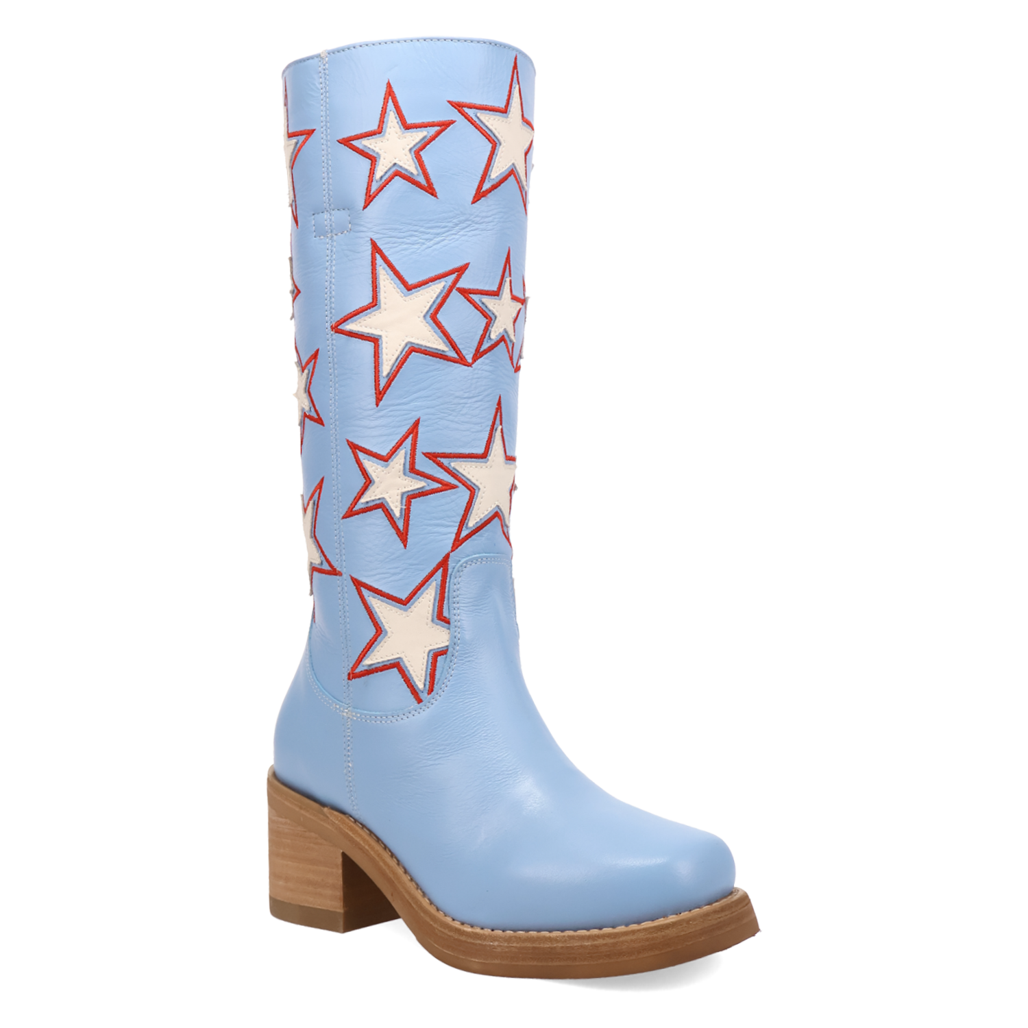 American Dream Light Blue Leather Boot (DS) DP