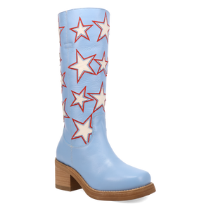 American Dream Light Blue Leather Boot (DS) DP